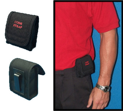 A handy carrying case is available for the Code Strap and will accommodate a pair of gloves too.